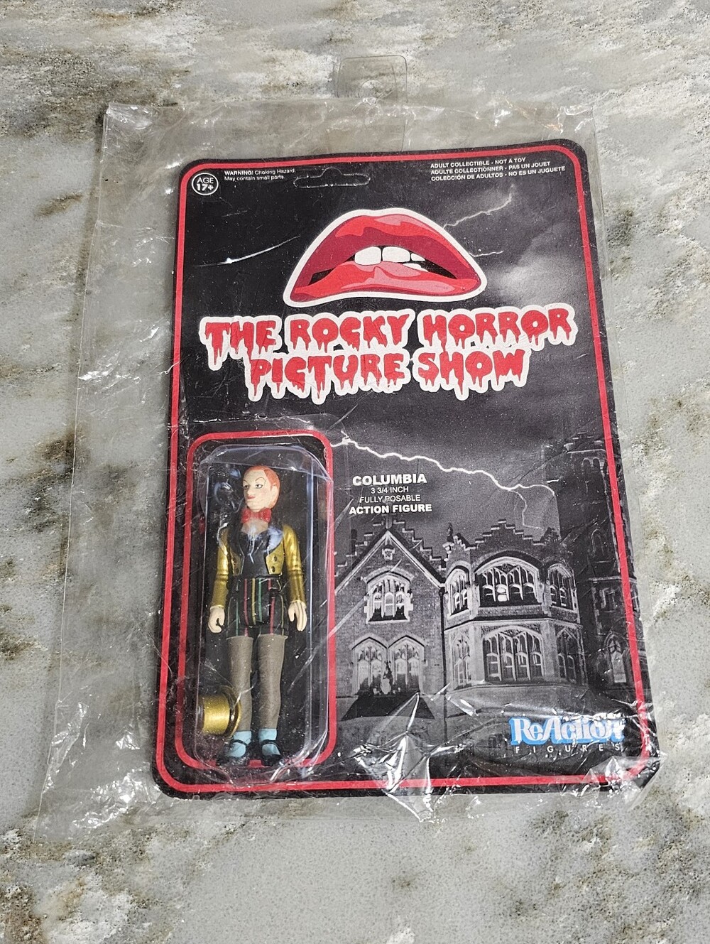 Rocky Horror Picture Show Columbia ReAction Figure Funko Super7 Sealed MOC 3.75"